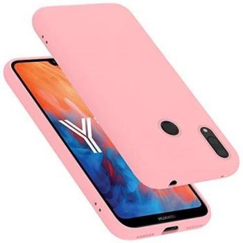 Copertura Silicone Liquido per Huawei Y7 Prime 2019 – Colore Rosa