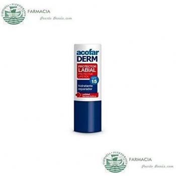 Acofarderm Crème protectrice pour les lèvres SPF15 4g