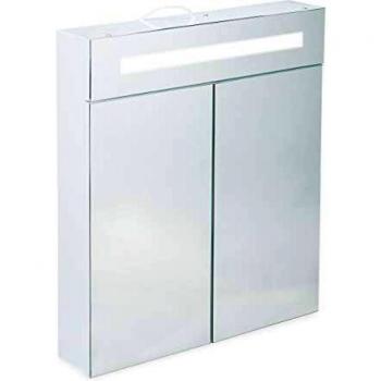 Armadio a Specchio con Presa Elettrica