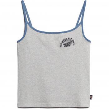 Superdry Top Senza Maniche Essenziale Grigio Marl XL
