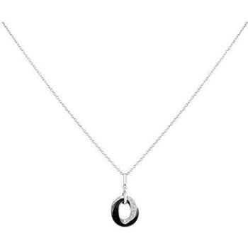 Collier mono-motif en Argent 925 et céramique