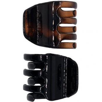 Pinzas para el Cabello Concha y Negras