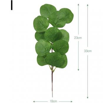 Single Eucalyptus Leaf Artificial Plant