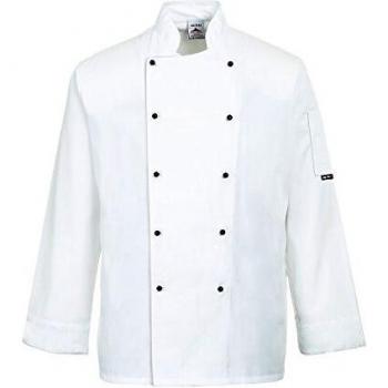 Portwest C834 Blanc Veste de Cuisine