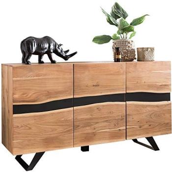 Massivholzsichtkanten‑Sideboard “Baumkante” – KADIMA