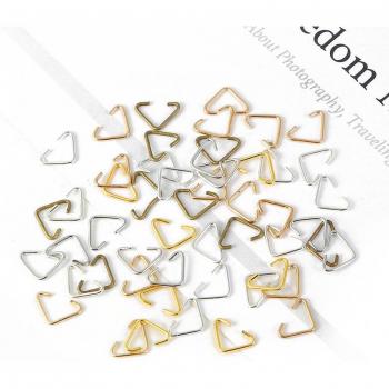 Cierre Triangular de Metal 6x10mm – Kit de 20 a 100 piezas