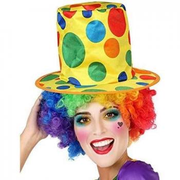 Sombrero de Payaso de Poliéster Colorido