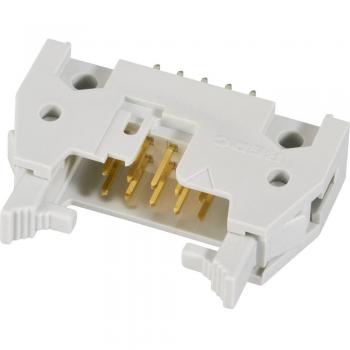 FCI 71918‑216LF 16‑Pin Short PCB Mount Pin Connector with Quick‑Release Ejector