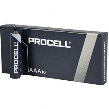 0 x Duracell AAA Industrial Procell Alkaline Batteries LR03 MN2400 Expiry 2026