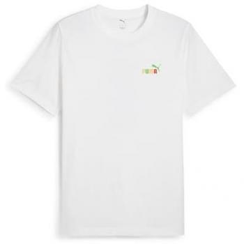 Puma Short Sleeve Graphics Back White XL