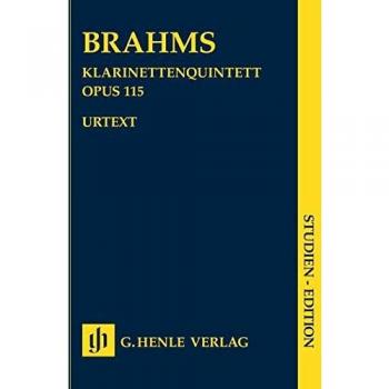 Klarinettenquintett h-moll op. 115 für Klarinette