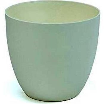 Maceta de inyección Cuenco Ø18 cm Blanco
