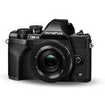 Olympus OM-D E-M10 Mark IV Kit + 14-42 Pancake Zoom schwarz