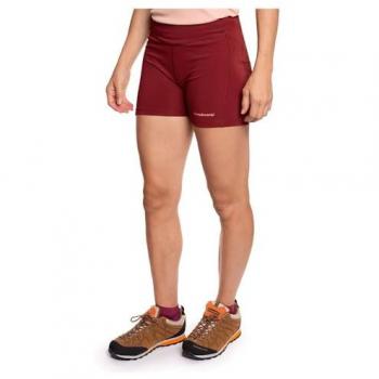 Short de mujer Trangoworld Sotes, malla larga granate, talla S