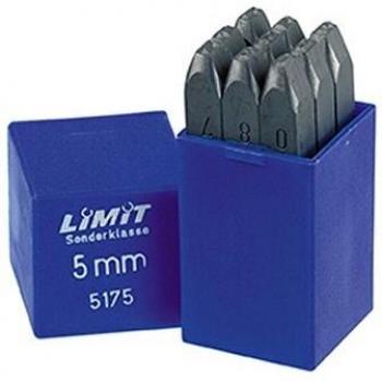LIMIT Punch Set for Numbers 0-9, 5mm Height