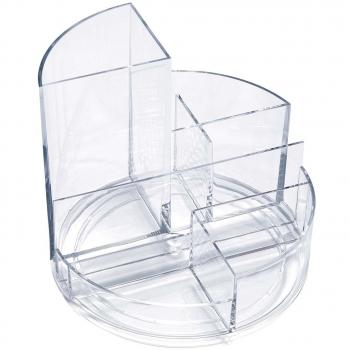 Butler Rundbox Wedo 75516 – Glas‑klar, 6 Fächer, inkl. Brief