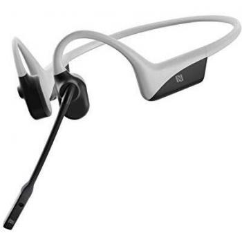 AfterShokz OpenComm : casque Bluetooth sans fil pour conducteurs, télétravail et musique