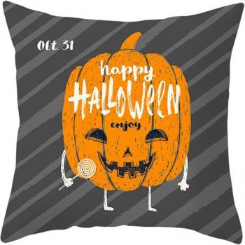 Schauergemälde Halloweentischkissenbezug