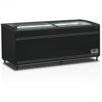 Congélateur de magasin noir SFI210B‑CF VS Tefcold