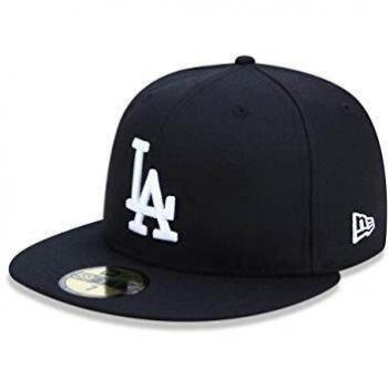 Cappellino New Era LEAGUE ESSENTIAL 59FIFTY Los Angeles Dodgers Nero Taglia 7 7/8