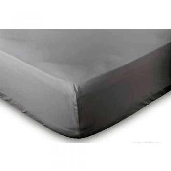 Cotone Grigio Lenzuolo sotto con Angoli 2191503 (Galileo Casa)