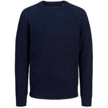 Jack & Jones Tricô Azul Marinho Gola Redonda para Meninos