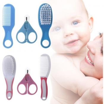 Kids Safe Grooming Brush and Scissors