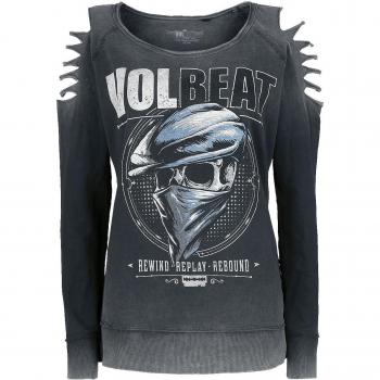 Veste de sport Volbeat – Bandana Skull, options S à XXL, femme, gris