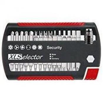 Assortiment de 31 pièces pour embouts Wiha XLSelector Security