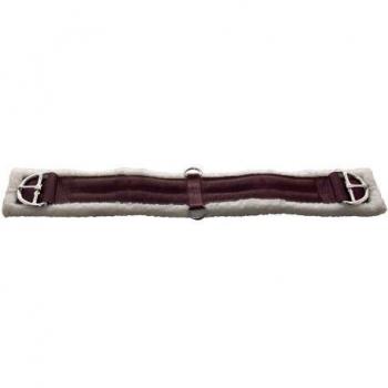 PFIFF Premium Saddle Girth – Brown – 65 cm (65 cm)