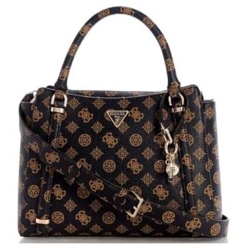Brown Guess PU Shoulder Bag for Her
