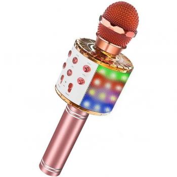 Altavoz Bluetooth con Luz LED y Micrófono