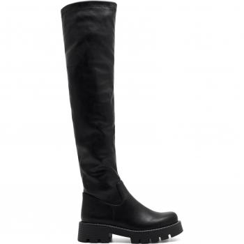 Klassische Stiefel „Jenny Fairy“ – NAILEA WS6119‑05 Schwarz