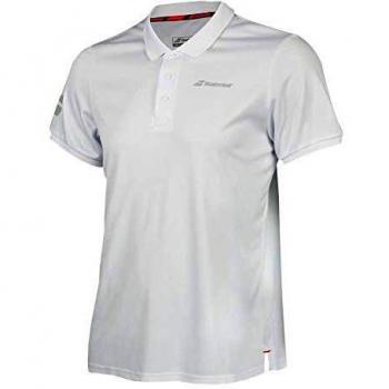 Babolat Core Club Polo Garçon Blanc 128