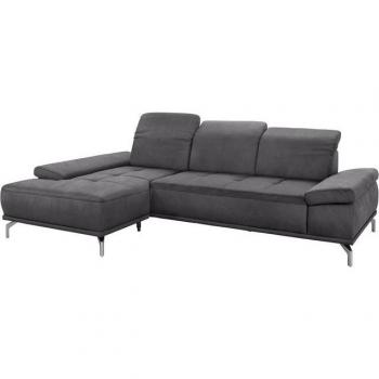 Ecksofa Caluna Flex – verstellbare Sitzhöhe