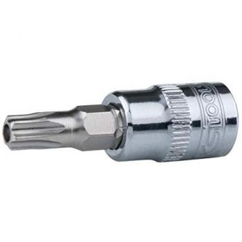 1/4' Douilles tournevis Torx percé CHROMEplus,TB25