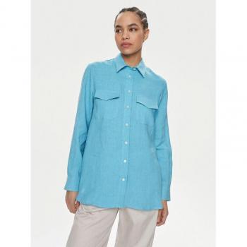 Marella Hemd Alcide 2413111142 Blau Klassischer Schnitt