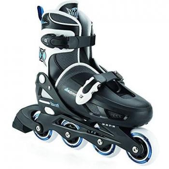Xootz Youth Roller Blades – Black, Adjustable, Size 12