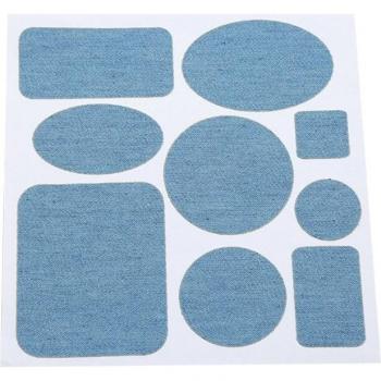 Patchs de réparation pour jeans, 9 formes en fer A14 21
