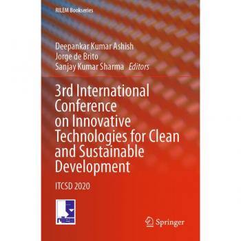 ITCSD 2020: Innovative Technologies for Clean and Sustainable Development (RILEM Bookseries, Band 29)
