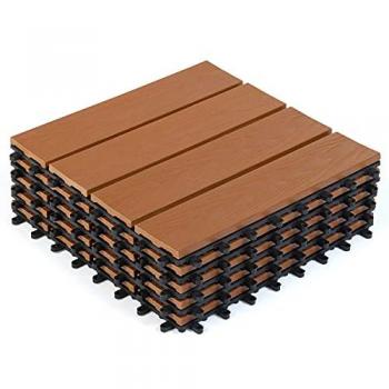 Piastrelle Deck Teak Composite 5