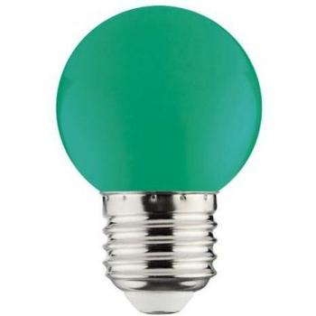 Ampoule Globe Vert LED 1W E27