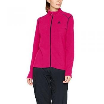 Odlo Frauensportfleece XL – Vollzipper, Leichtgewicht, Beetroot Purple