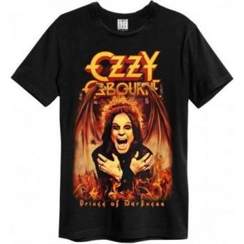Prince Of Darkness Ozzy Osbourne Adult T-Shirt S Black