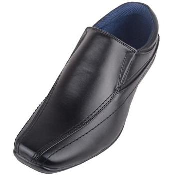 Men's Quick-Exit Loafers – Black, Size 8