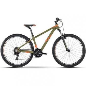 Raymon SevenRay 1.0 MTB – Hardtail, 42 cm Rahmen, 27,5 mm Schaft, Shimano Turnier 7S, Khaki‑Orange Farbe