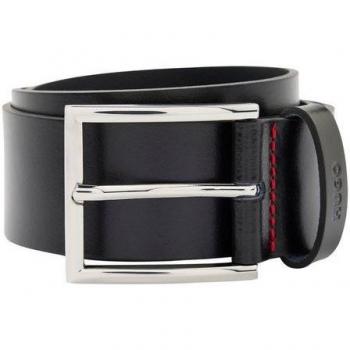 Hugo Leather Belt Black 80 cm 50470639 – Outlet 2024