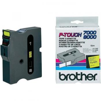 BROTHER TX651 Laminated Label Maker Tape