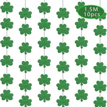 Kit Festivo de San Patricio: Guirnalda de Trébol