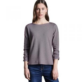Lila 3/4-Arm-Shirt von STREET ONE für Damen